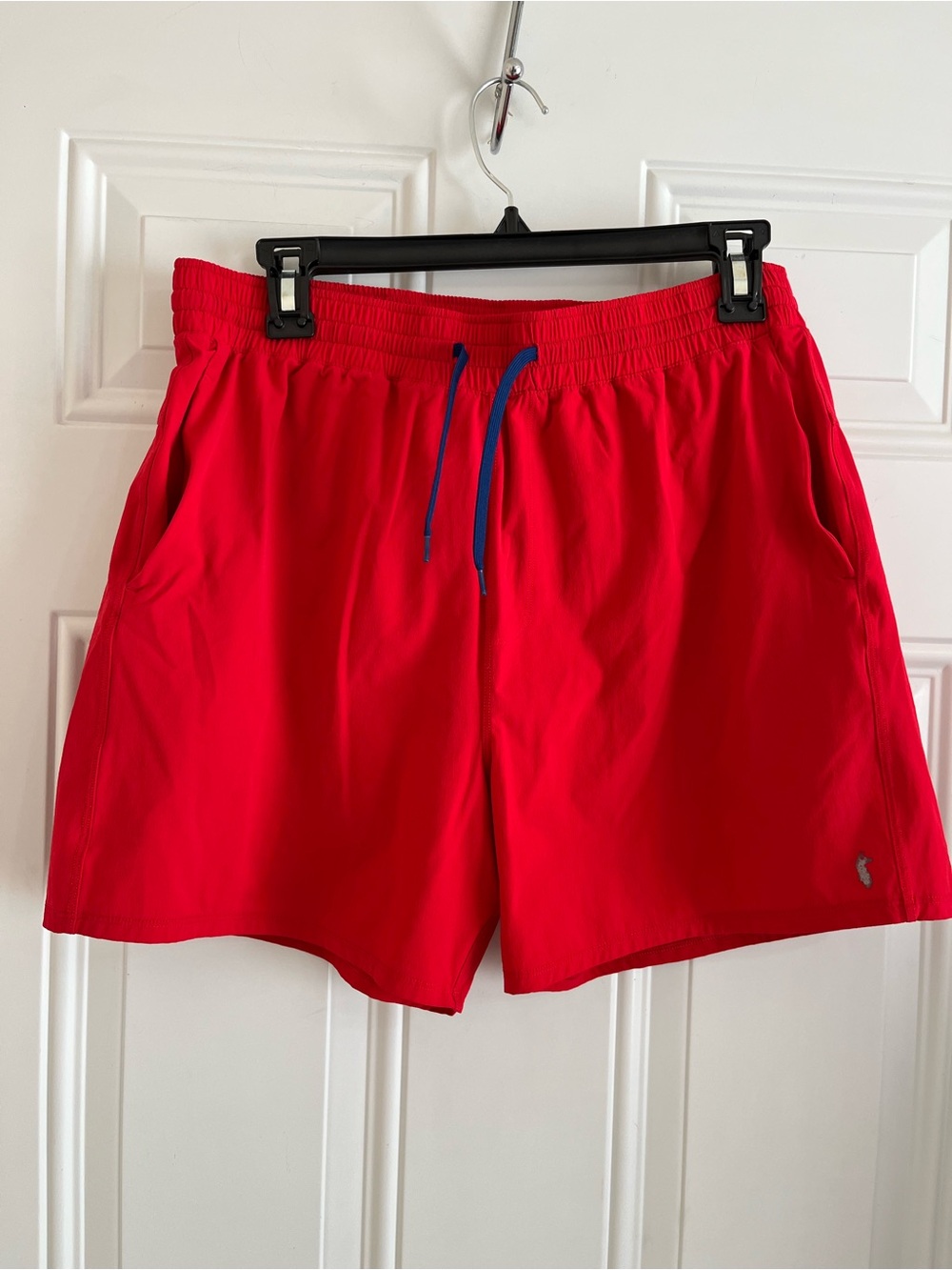 Cotopaxi Tola Swim Shorts Men’s M Red Stretch Lined Trunks Beach Coastal Outdoor